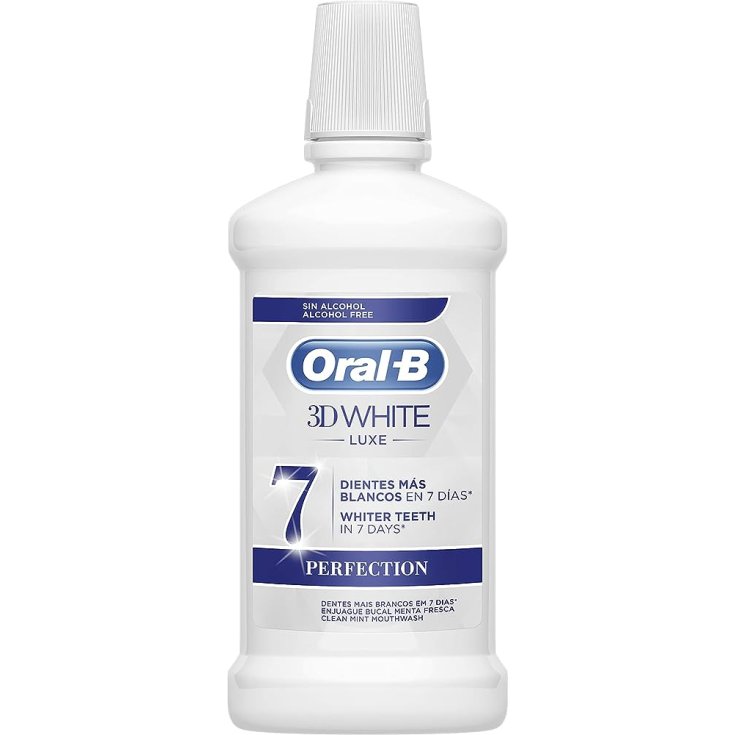 ORALB 3D BLANCO ENJUAGUE BUCAL 500ML