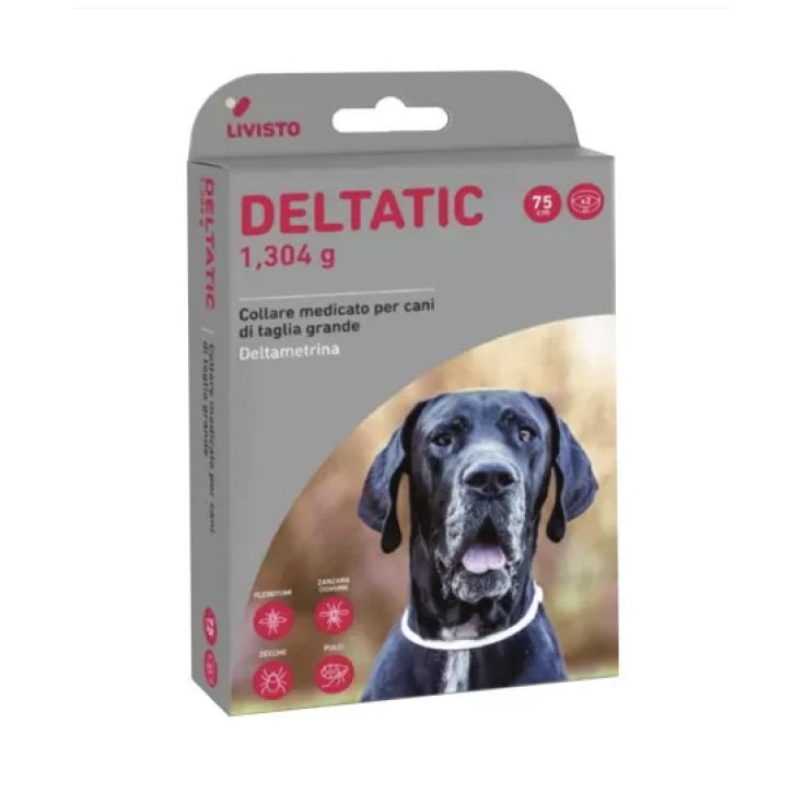 DELTATIC 2 COLLARES PARA PERROS EN BLISTER L 75