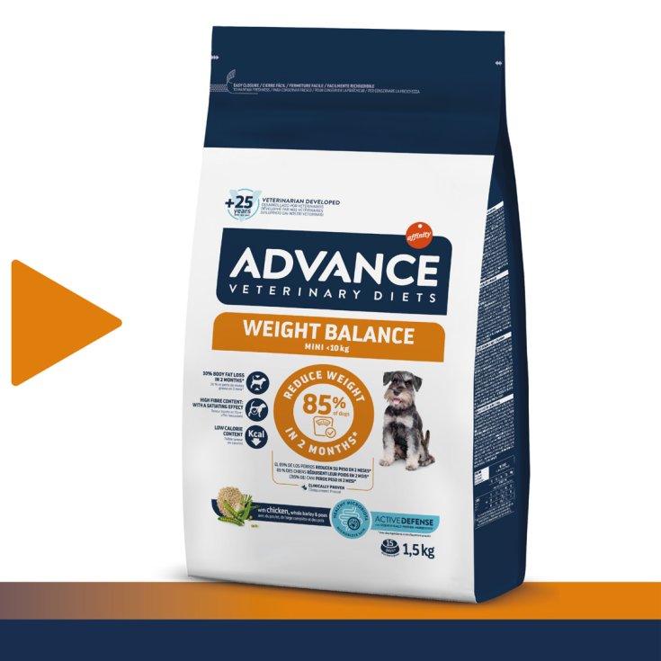 ADVANCE D PERRO WEI BAL MI 1,5KG