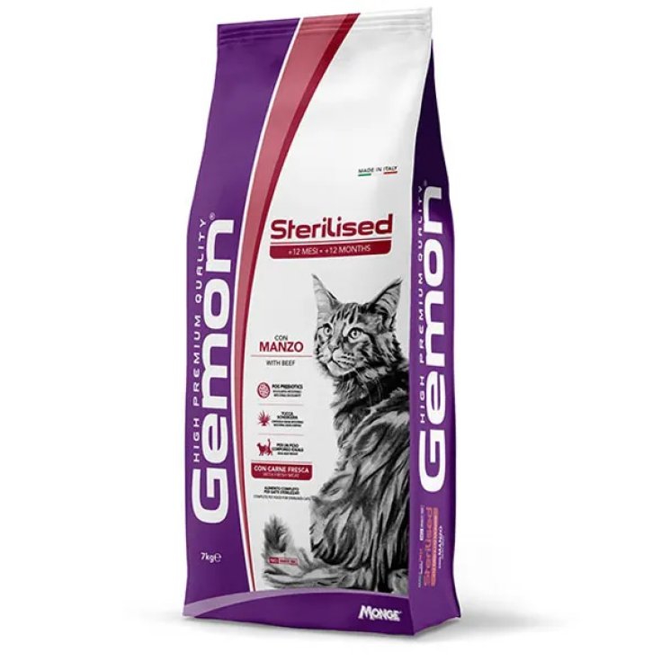 GEMON CAT CARNE ESTERILIZADA 7 KG