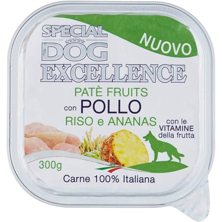 ESPECIAL FRUTAS PARA PERROS POLLO/ARROZ/PIÑA 300