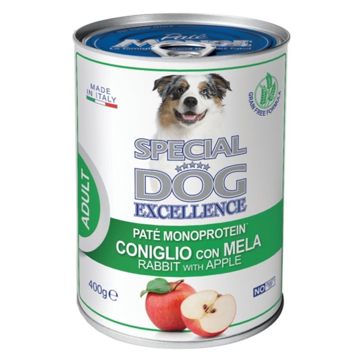 ESPECIAL PERRO FRUTAS CONEJO/ARROZ/MANZANA 30