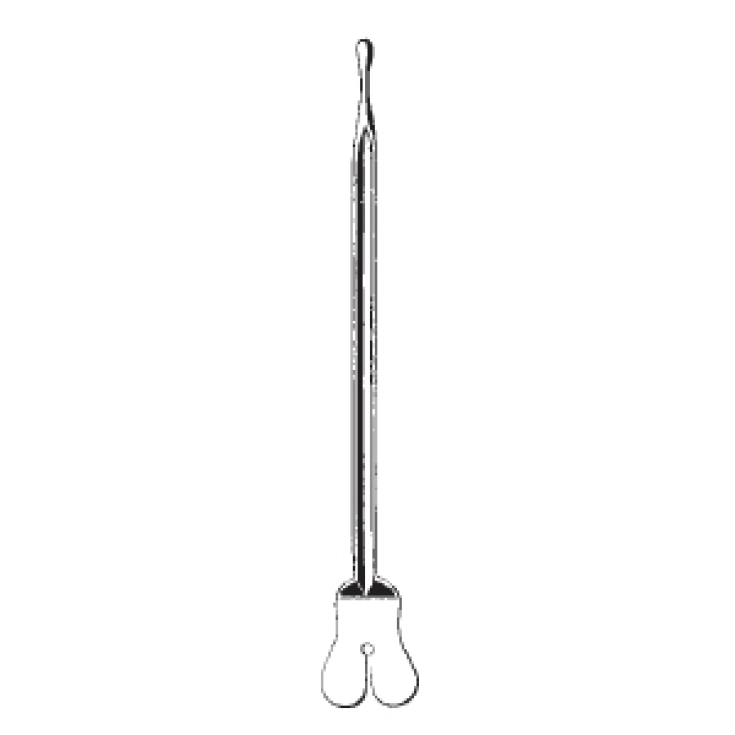 SONDA RANURADA BOTONES 14 cm FOSCHI