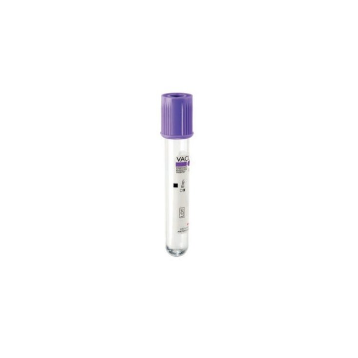 VACUTEST K3EDTA 4ML 100PCS TUBO DE PRUEBA MORADO