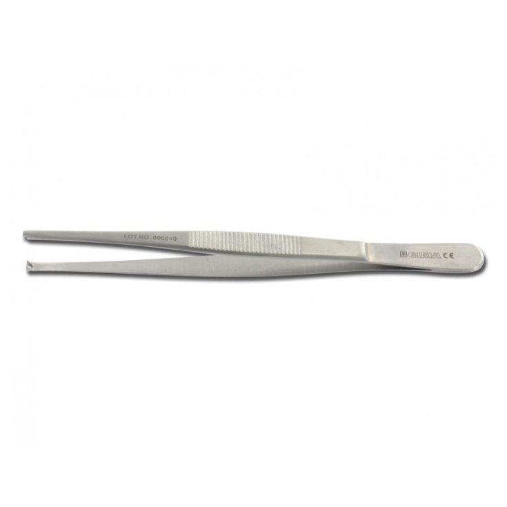 PINZA QUIRURGICA 1X2 DIENTES 18cm
