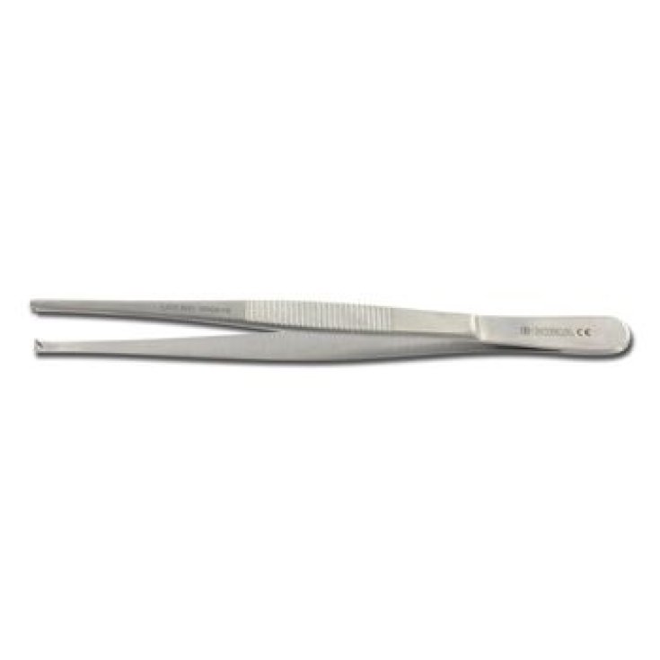 PINZA QUIRURGICA 1x2 DIENTES 11.5 CM - FOS