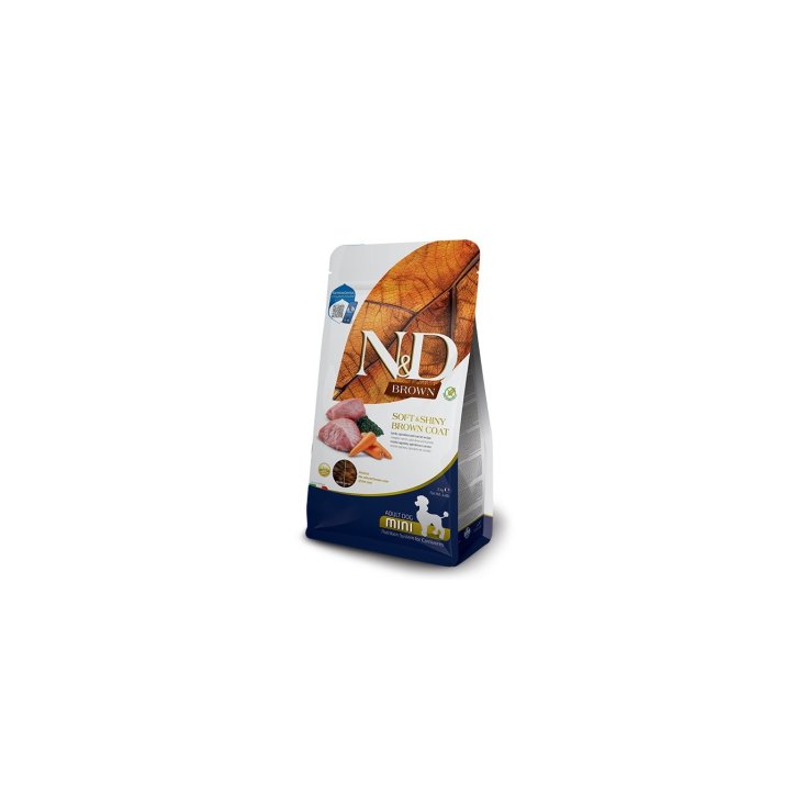 CORDERO MARRÓN N&D, ANUNCIO DE ZANAHORIA. MINI 2 KG