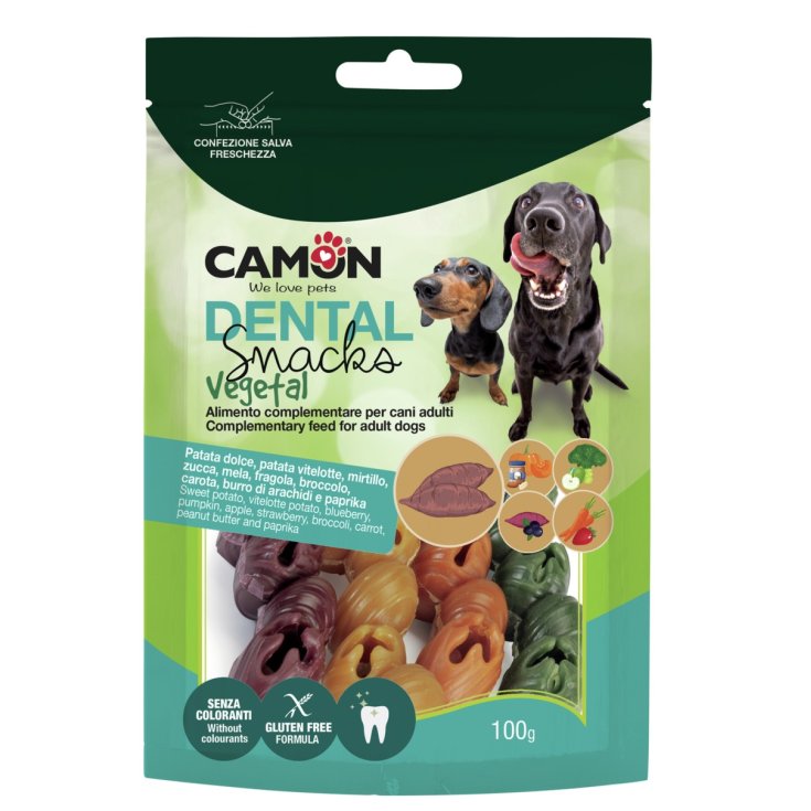 CAMPANAS VEGETALES SNACK DENTAL 100G