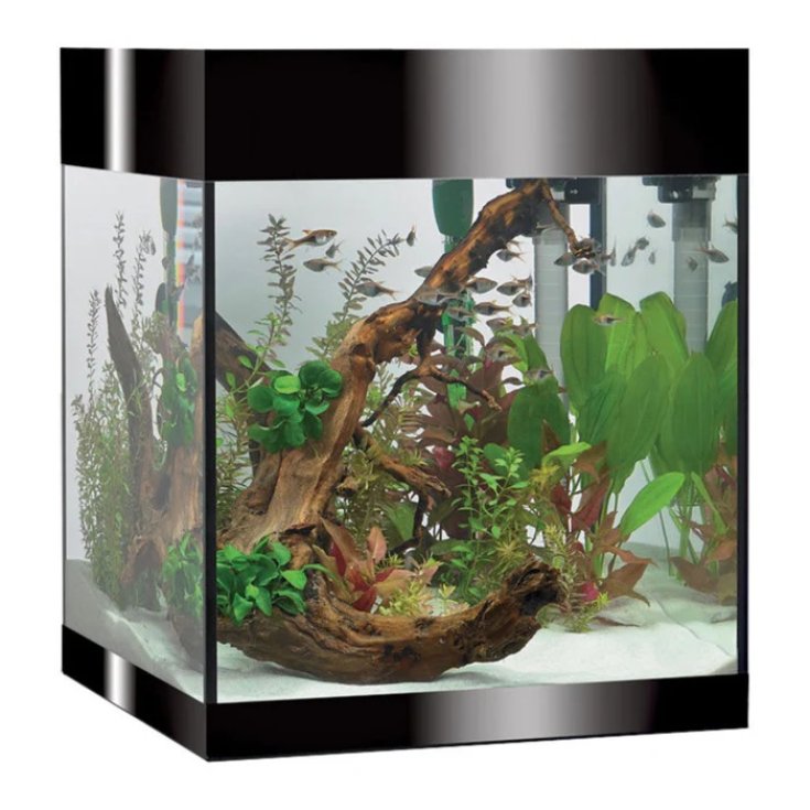 ACUARIO PURE KIT M LED NEGRO