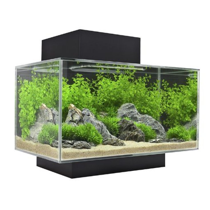 ACUARIO EDGE 23 LT LED NEGRO NUEVO