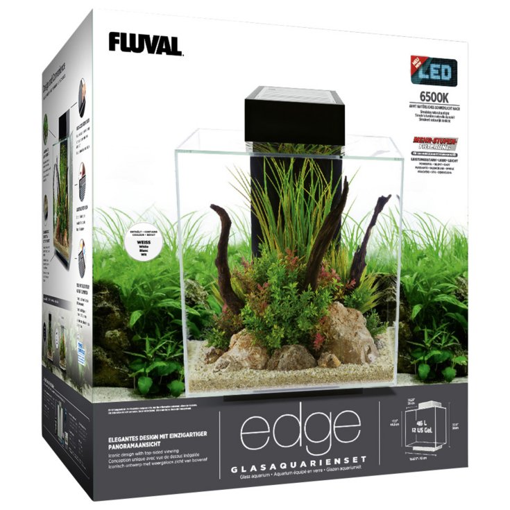 ACUARIO EDGE 46 LT LED BLANCO