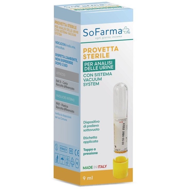 SOFARMAPIU' PRUEBA DE ORINA 9ML