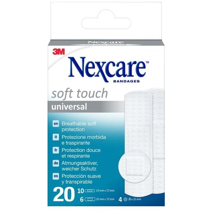 NEXCARE CER TACTO SUAVE ASS20PZ