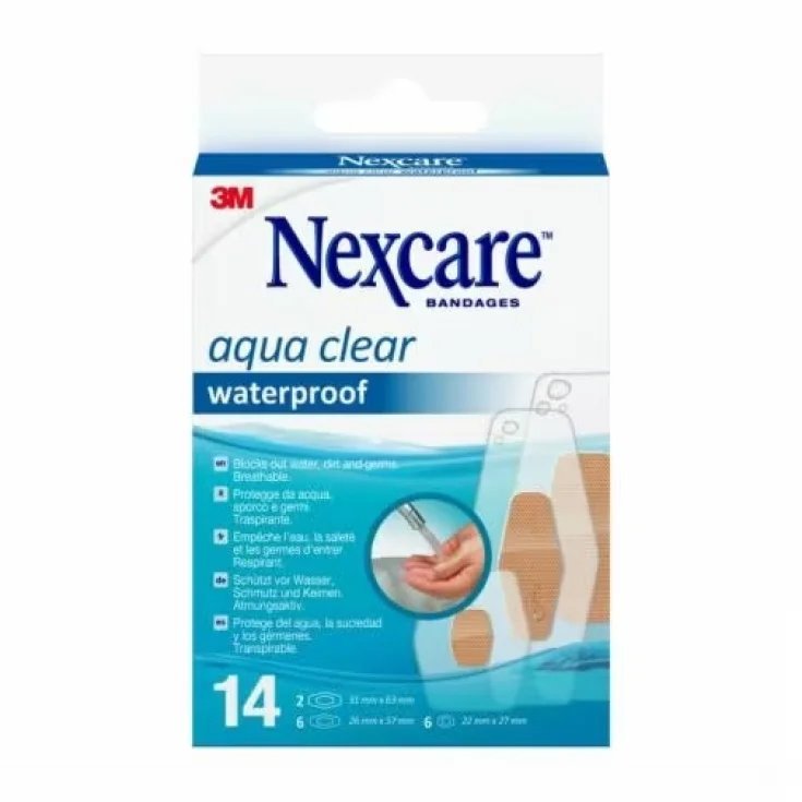 NEXCARE PARCHE AQUA 14UNDS