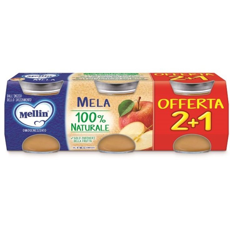 MELLIN OMOG MANZANA 3UDS 100G