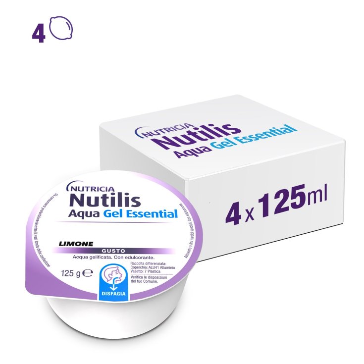 NUTILIS AQUA GEL LIM 4UDS