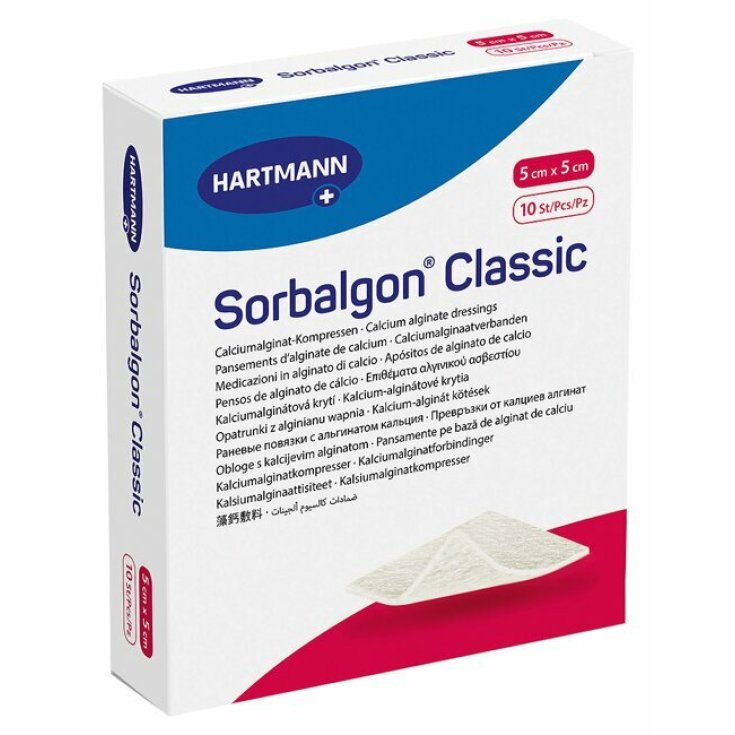 SORBALGON MEDIC ALG 5X5X10UDS