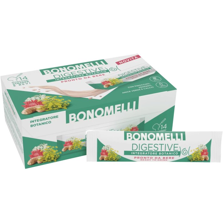 Suplemento Digestivo Botánico Bonomelli 14 Stick