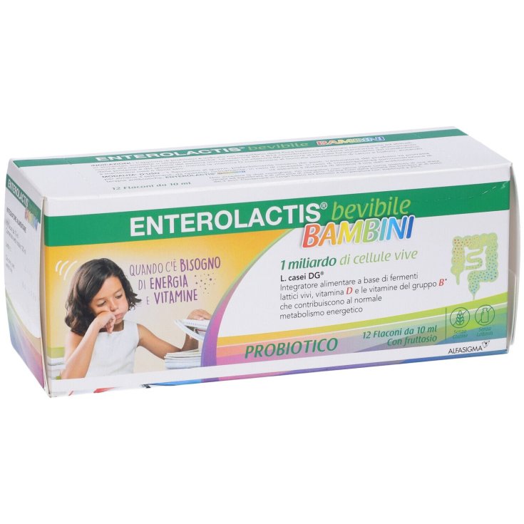 Enterolactis® Bebible Infantil SOFAR 12 Frascos 10ml
