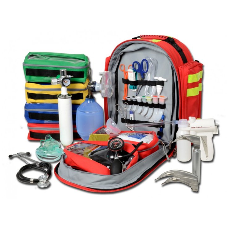MOCHILA DE EMERGENCIA GIMA 8 PS