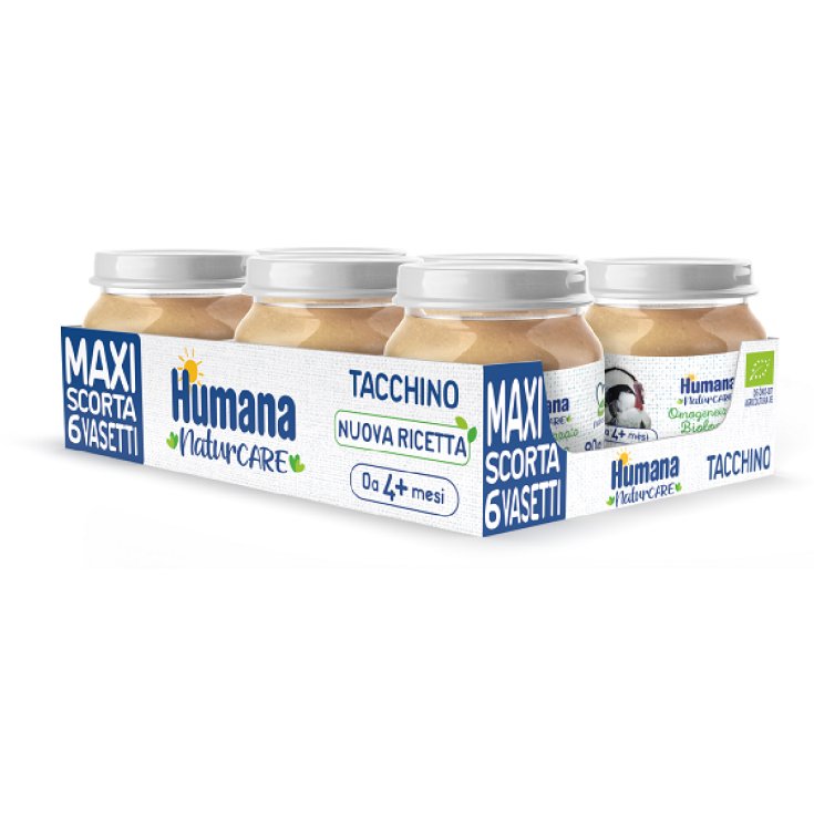 HUMANA OMOG PAVO ORGÁNICO 6X80G