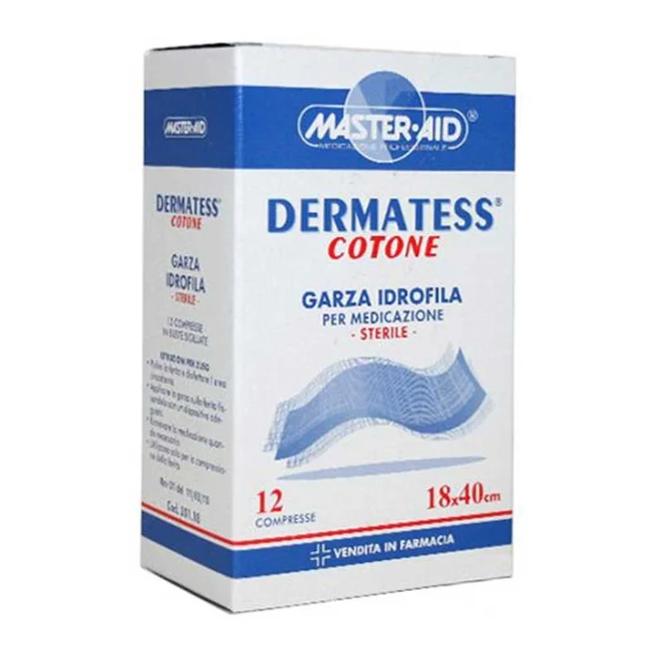 DERMATESS GASA CUNA 18X40 12UNDS