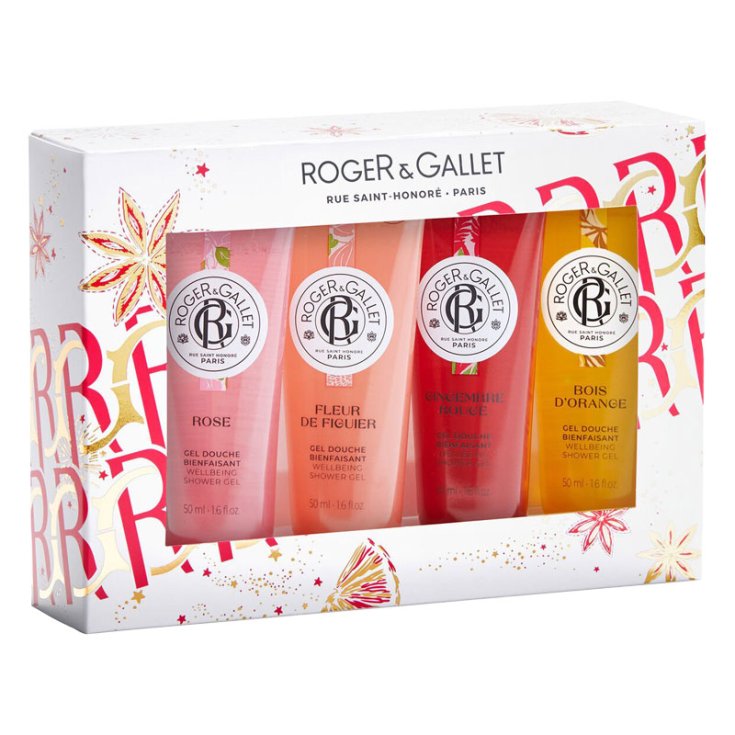 R&G NAVIDAD SET 4 GEL DE DUCHA 50ML