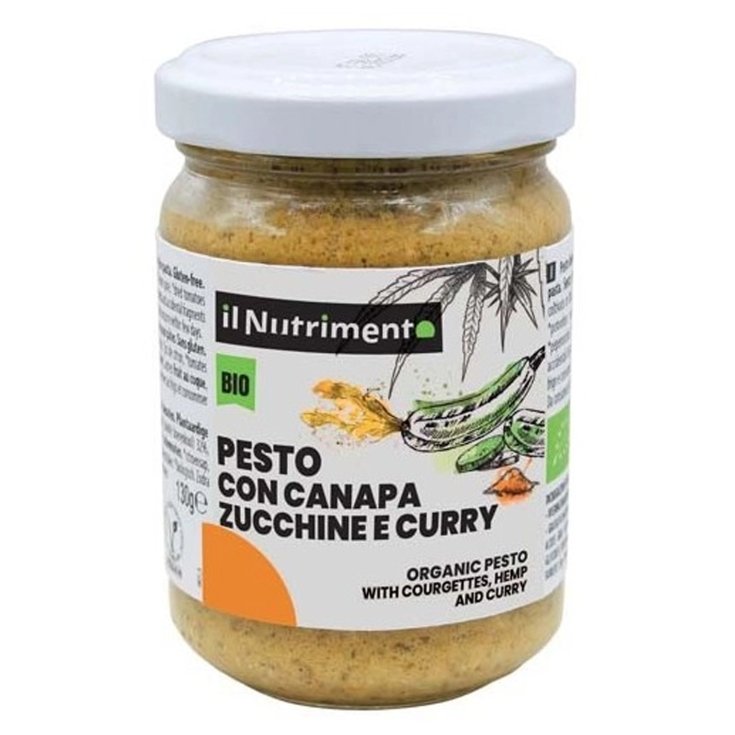 The Nourishment Pesto Cáñamo Calabacines y Curry 130g