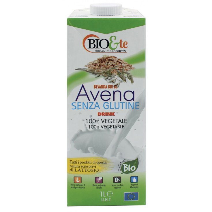 BEBIDA DE AVENA ORGÁNICA SIN/GLU BIO&TE