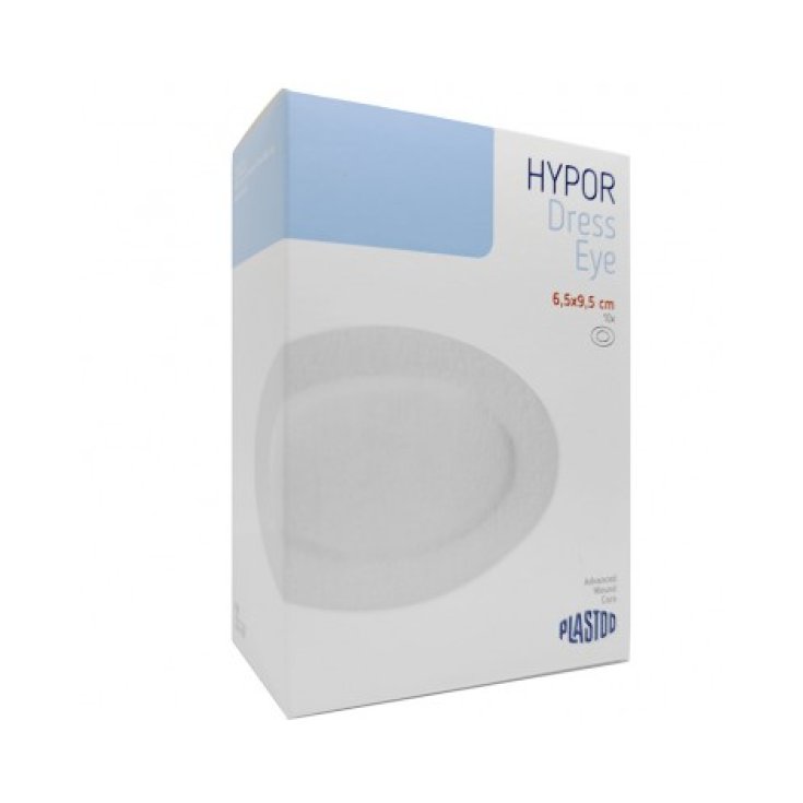 Hypor Dress Eye 6.5x9.5cm Plastod Parche Ocular 10 Piezas