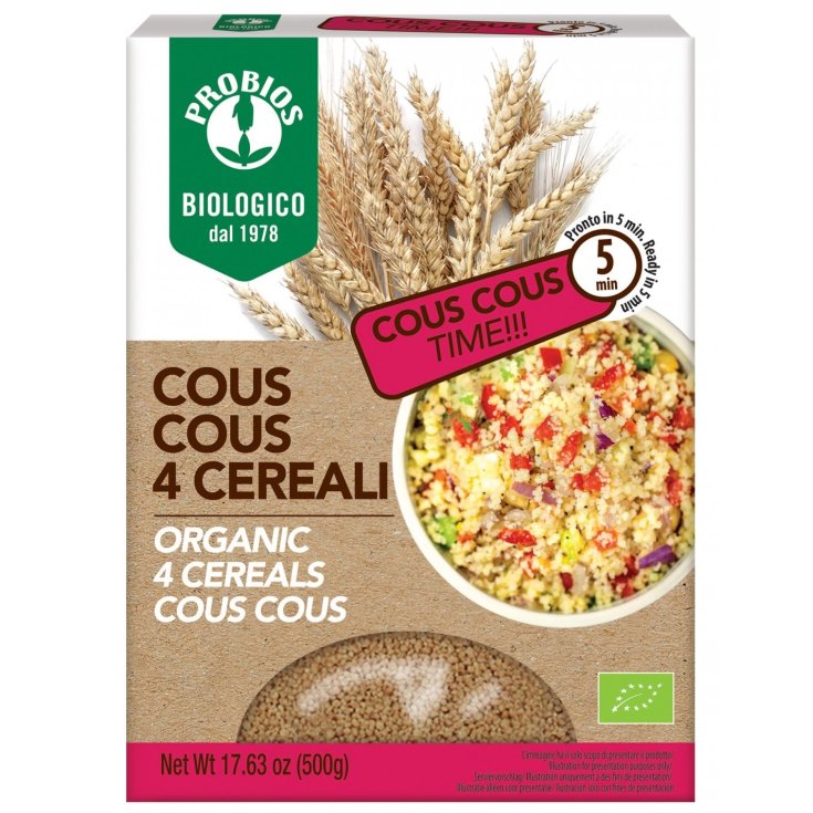 Cous Cous 4 Cereales PROBIOS 500g