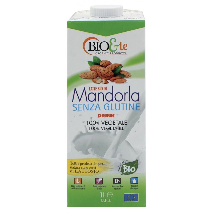 BEBIDA DE ALMENDRA ECOLÓGICA BIO&TE 1L