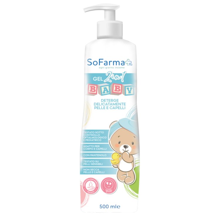 Baby SoFarma+ detergente 2 en 1 500ml