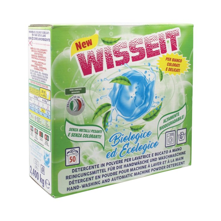 WISSEIT Detergente para Ropa en Polvo 50 Dosis
