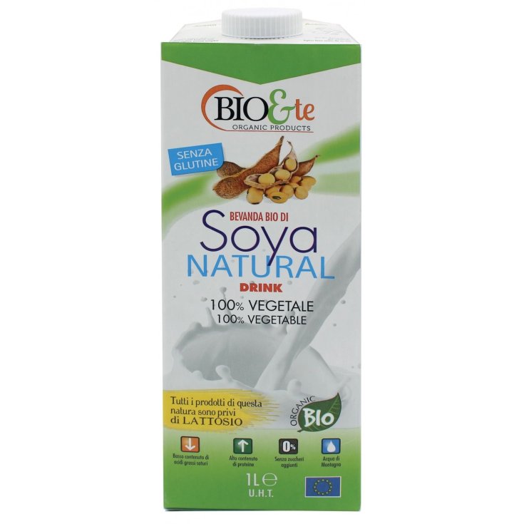 BEBIDA DE SOJA ORGÁNICA BIO&TE 1L