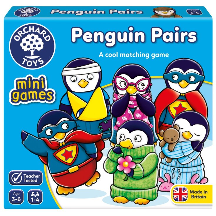 MINI JUEGO PINGÜINOS PAREJA