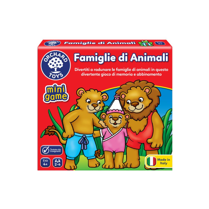 MINI JUEGO FAMILIAS DE ANIMALES