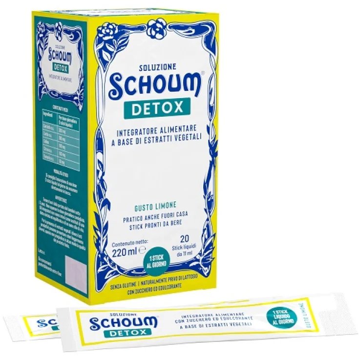 SCHOUM SOLUCIÓN DETOX 20STICK