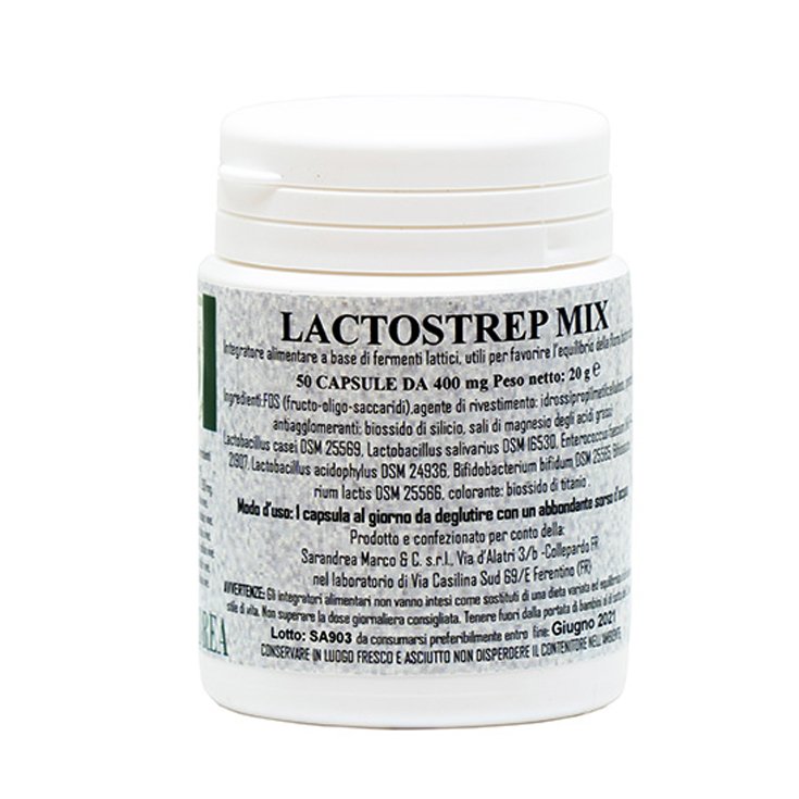 LACTOSTREP MEZCLA 50CPS 500MG