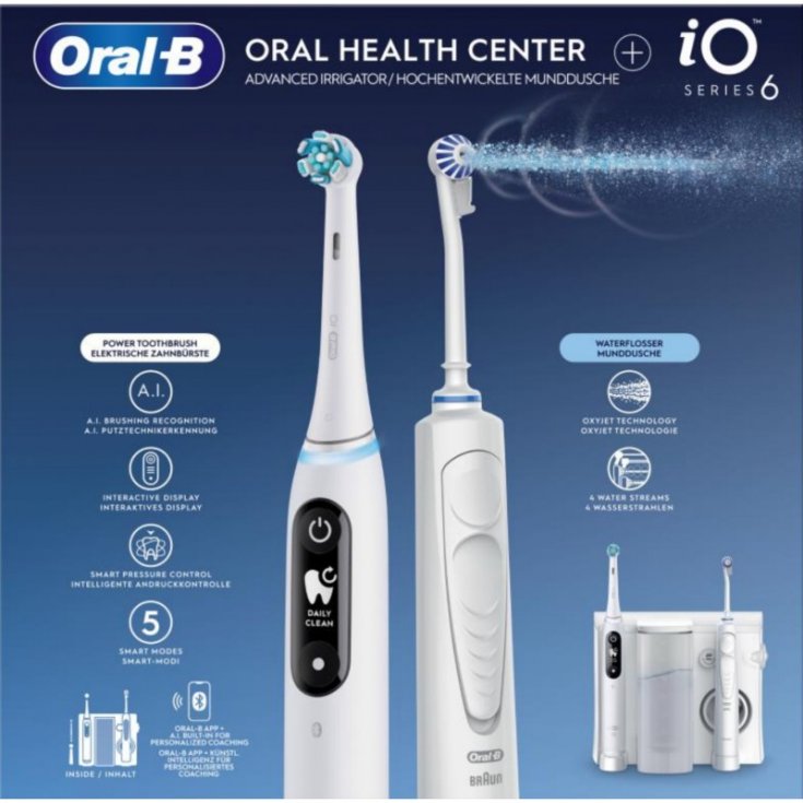 CENTRO ORAL ORALB POWER+IO6