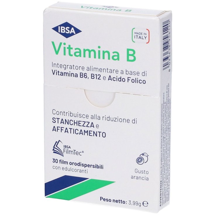 VITAMINA B IBSA 30PELÍCULAS ORALES