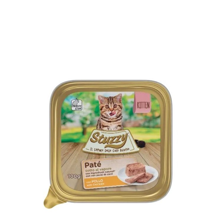 STUZZY PATE GATO KITT POLLO 100G