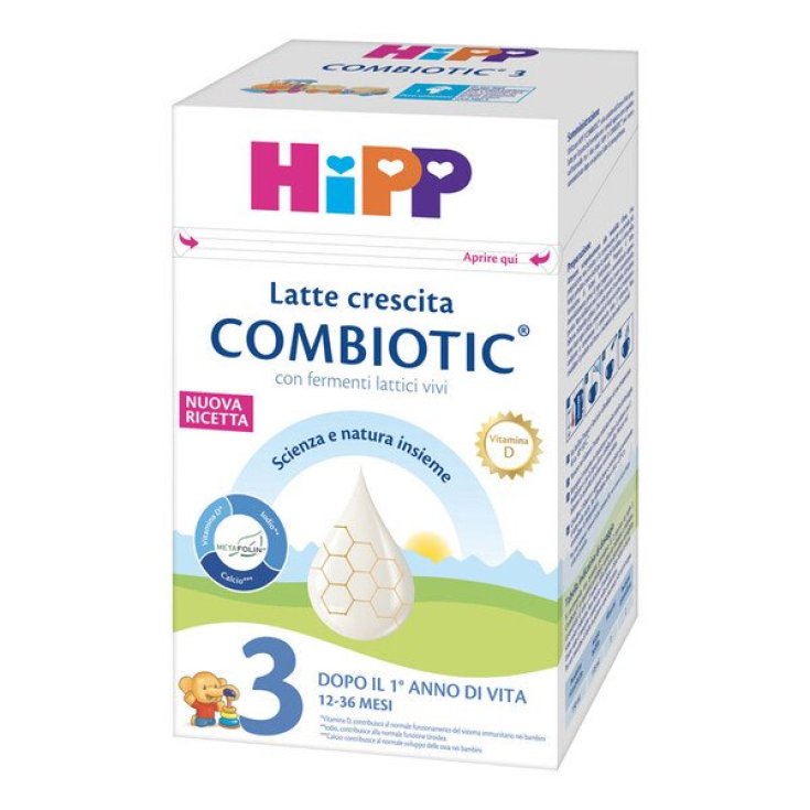 HIPP 3 POLVO COMBIÓTICO 600G