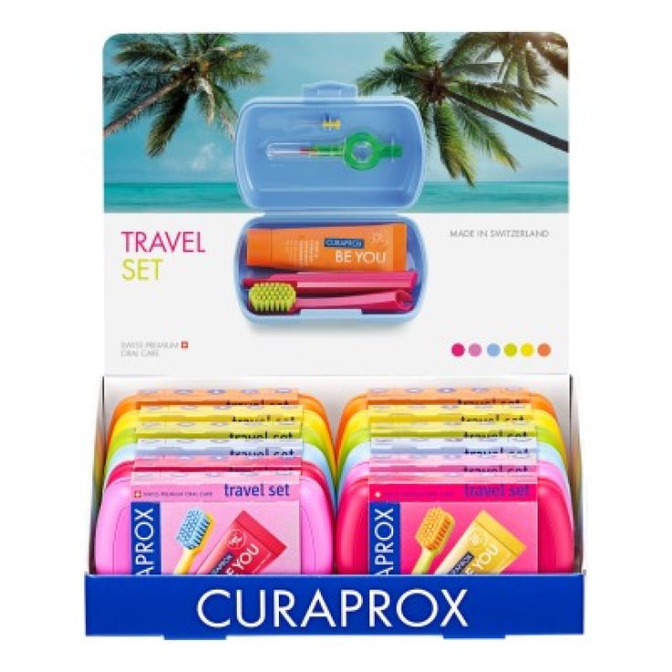 Set De Viaje Be You Display Curaprox 12 Piezas