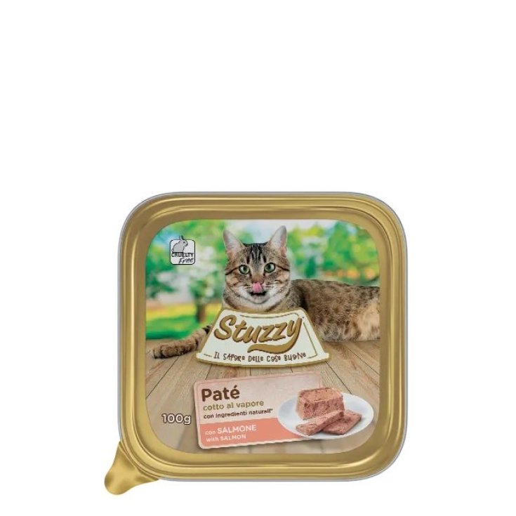 PATÉ DE SALMÓN DE GATO STUZZY 100G