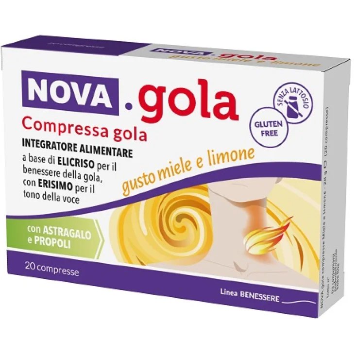 NOVA GOLA MIEL LIMÓN 20CPR