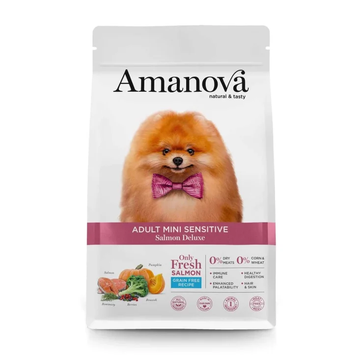 Adulto Mini Sensitive Onlyfresh Salmón Amanova 2Kg
