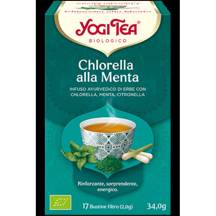 Chlorella Menta Yogi Tea 17 Sobres