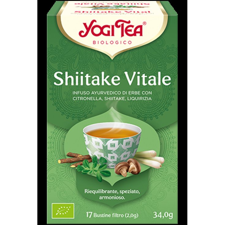 Shiitake Vitale Yogi Tea 17 Sobres