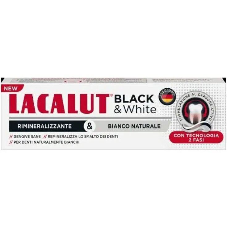 PASTA DENTAL LACALUT NEGRO&BLANCO